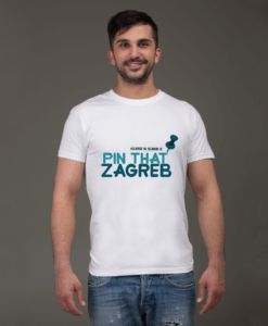 ZAGREB Pin t-shirt male
