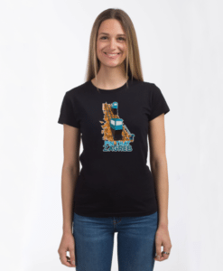 Funicular-zagreb-t-shirt-black-female