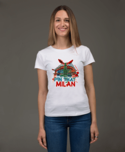 Milan San Siro t-shirt female white